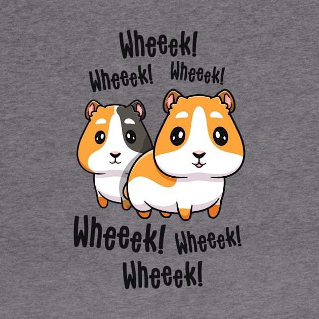 Wheek! Gift For Guinea Pig Lover, Furry Potato Mom Owner by 14thFloorApparel